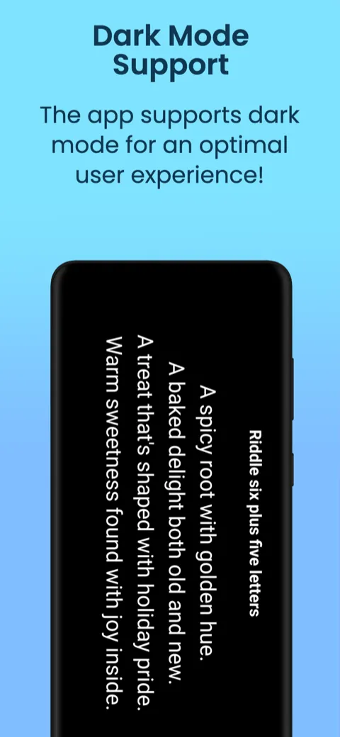 WordFusion Android - Dark Mode